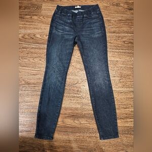Eileen Fisher Pull On Denim Pants Sz XS